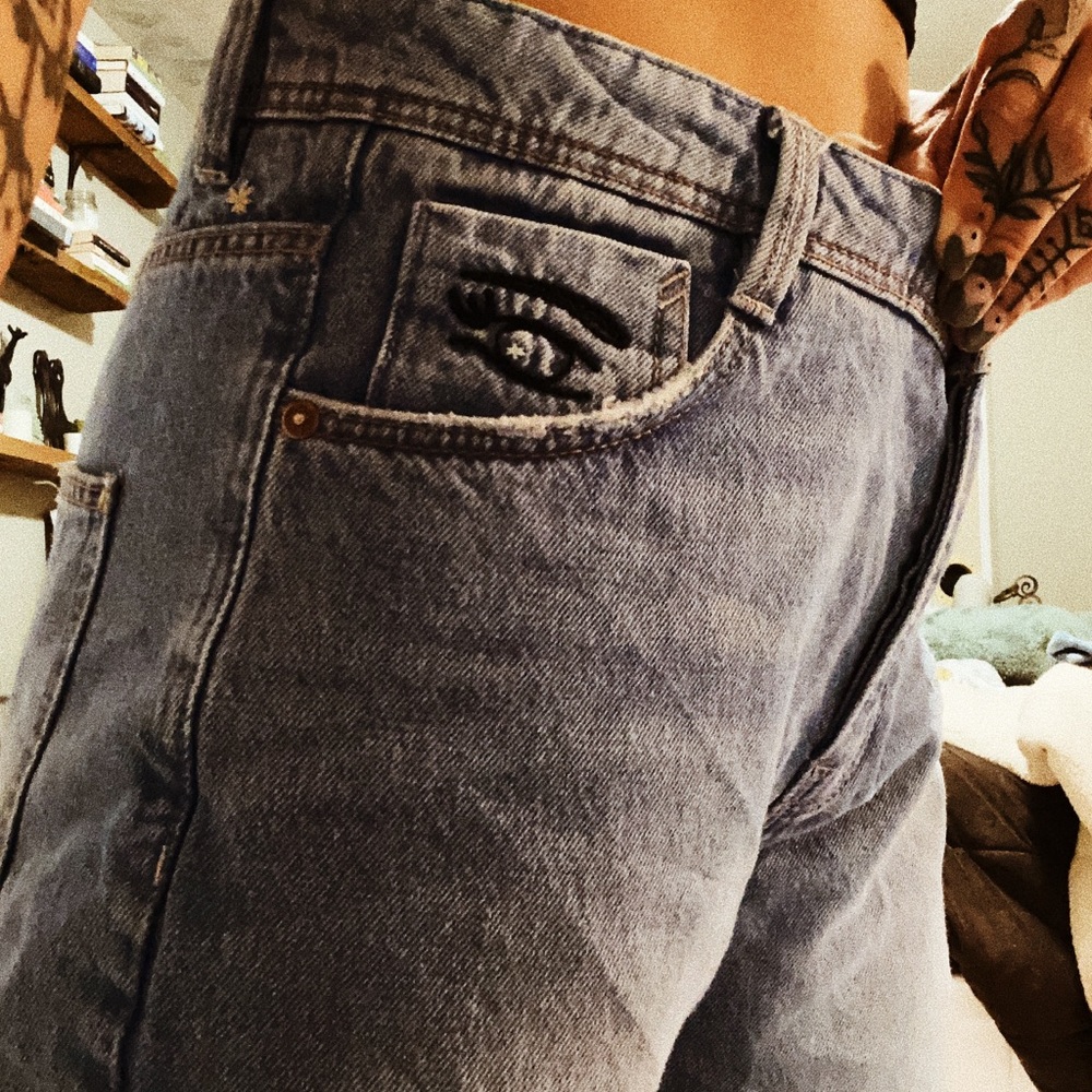 Embroidered Zara Milano Jeans